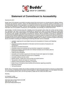 Accessibility Statement