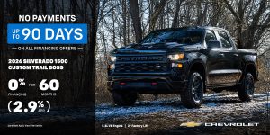 2026 Chevrolet Silverado 1500 Custom Trail Boss