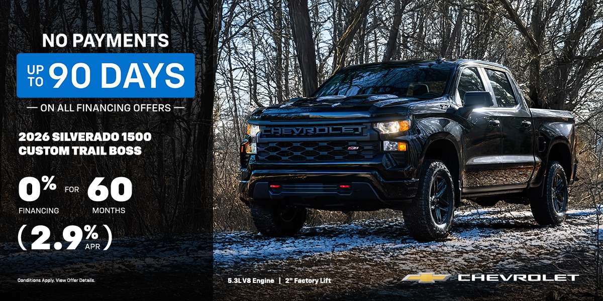 2026 Chevrolet Silverado 1500 Custom Trail Boss